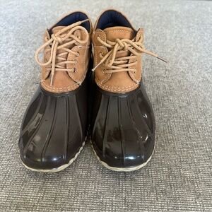 Tommy Hilfiger Duck Rain Boots, Sz 8